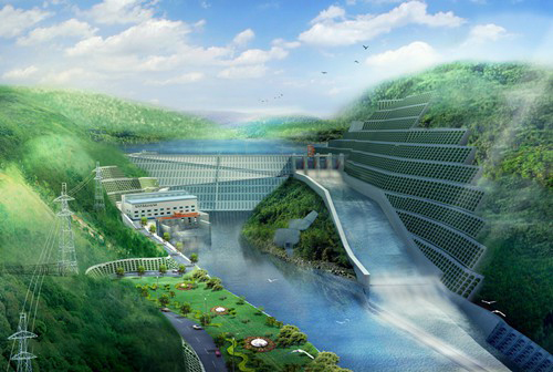 宁蒗老挝南塔河1号水电站项目